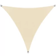 Markizy - Markiza HDPE Triangle Cream 3x3x3m - miniaturka - grafika 1