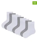 Skarpetki dla dzieci - camano Skarpety (9 par) w kolorze błękitno-szarym - miniaturka - grafika 1