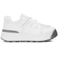 Sneakersy damskie - Buty Sportowe Damskie Sneakersy Na Platformie Białe Wygodne Wiosenne Eleganckie 40 - miniaturka - grafika 1