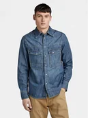 Koszule męskie - G-Star Raw Koszula jeansowa Dakota D23006-D539 Niebieski Regular Fit - miniaturka - grafika 1