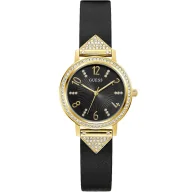 Zegarki damskie - Złoty zegarek Guess Tri Luxe na pasku GW0473L2 - miniaturka - grafika 1