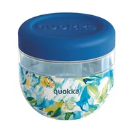Lunch boxy - Quokka Bubble Food Jar - Pojemnik plastikowy na żywność / lunchbox 770 ml (Blue Peonies) - miniaturka - grafika 1