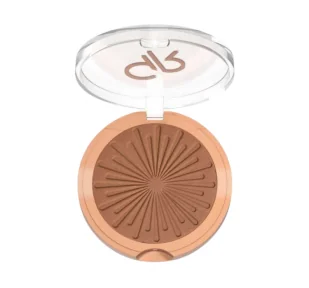 Golden Rose Sun Bright puder brązujący do twarzy 02 Sun City 12,5g - Bronzery i konturowanie twarzy - miniaturka - grafika 1