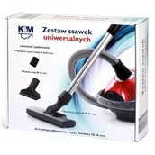 Akcesoria do odkurzaczy - K&M K & M Zestaw ssawek z reduktorem SS12 - miniaturka - grafika 1