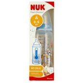 Butelki dla niemowląt - Nuk Butelka 0-6m Tygrysek 10741022 300 ml - miniaturka - grafika 1