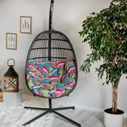 Poduszki ogrodowe - Poduszka na fotel wiszący Oval G039-11HB 144 x 100/45 x 10/12 cm PATIO - miniaturka - grafika 1