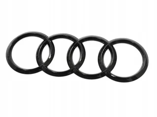 Znaczek Emblemat Tylny Czerń Błyszcząca Audi Q7 4M0071802 - Akcesoria motoryzacyjne - miniaturka - grafika 1