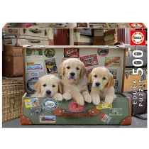 Educa Puzzle 500 elementów, Szczenięta - Puzzle - miniaturka - grafika 1