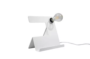 Sollux Lighting Incline lampka biurkowa 1-punktowa biała SL.0668 SL.0668 - Lampy stojące - miniaturka - grafika 1