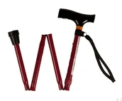 Kule i balkoniki - Laska składana czerwona - miniaturka - grafika 1