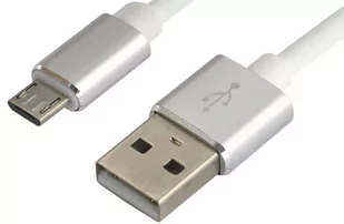 everActive Kabel przewód silikonowy USB micro USB everActive CBS-1.5MW 150cm z obsługą szybkiego ładowania do 2,4A biały CBS-1.5MW - Kable USB - miniaturka - grafika 4
