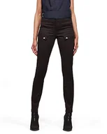 Spodnie damskie - G-STAR RAW Blossite Army Ultra High Skinny spodnie damskie, Czarny (Dk Black Gd D17834-c106-b564), 27W / 34L - miniaturka - grafika 1