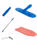 Miotły, szufle, mopy - Kompletny zestaw podłogowy cichy odkurzacz kurz sierść pajęczyny RAYPATH - miniaturka - grafika 1