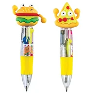 Długopisy - Długopis 4w1 burger pizza 80095 1szt - miniaturka - grafika 1
