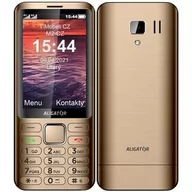 Telefony komórkowe - Aligator D950 Dual Sim (AD950GD) Złoty - miniaturka - grafika 1