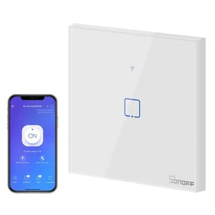 Sonoff Sonoff T2 EU TX 1-kanałowy IM190314015 - Wyłączniki światła i elektryczne - miniaturka - grafika 1
