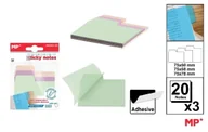 Zakładki do książek - Karteczki samoprzylepne indeksujące 3x20szt - MP Main Paper - miniaturka - grafika 1