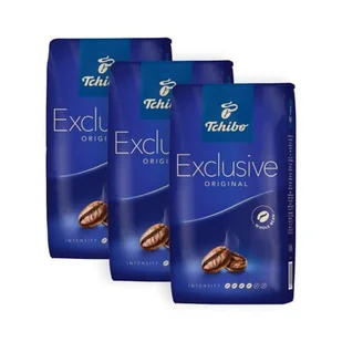 Kawa ziarnista TCHIBO Exclusive 3 x 1 kg - Kawa - miniaturka - grafika 1
