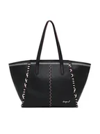Torebki damskie - Desigual Torebka 25WAXP95 Czarny - miniaturka - grafika 1