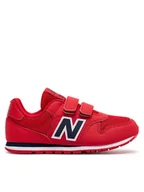 Buty dla chłopców - New Balance Sneakersy PV500CRN Czerwony - miniaturka - grafika 1