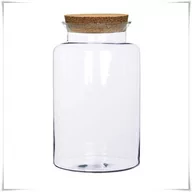 Dekoracje domu - Las w słoiku, szklany słoik z korkiem RW-332J H-30 cm D-19 cm - miniaturka - grafika 1