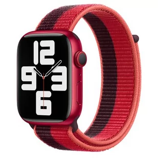 Apple Pasek do Watch 42/44/45mm) Uniwersalny Czerwony - Akcesoria do smartwatchy - miniaturka - grafika 1