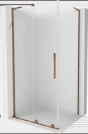 Kabiny prysznicowe - Mexen Velar L kabina prysznicowa rozsuwana 120x90 cm, szron, różowe złoto - 871-120-090-33-60 - miniaturka - grafika 1