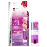 Olejki i oliwki do paznokci - EVELINE Nail & Cuticle Oil nwailżająca oliwka trójfazowa do suchych skórek i paznokci 8ml - miniaturka - grafika 1