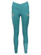 Spodnie sportowe damskie - ORTOVOX Funkcyjne legginsy wspinaczkowe "Mandrea" w kolorze turkusowym - miniaturka - grafika 1