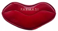 Kosmetyczki, organizery i kuferki - FARMASI Kosmetyczka czerwona usta na zamek - miniaturka - grafika 1