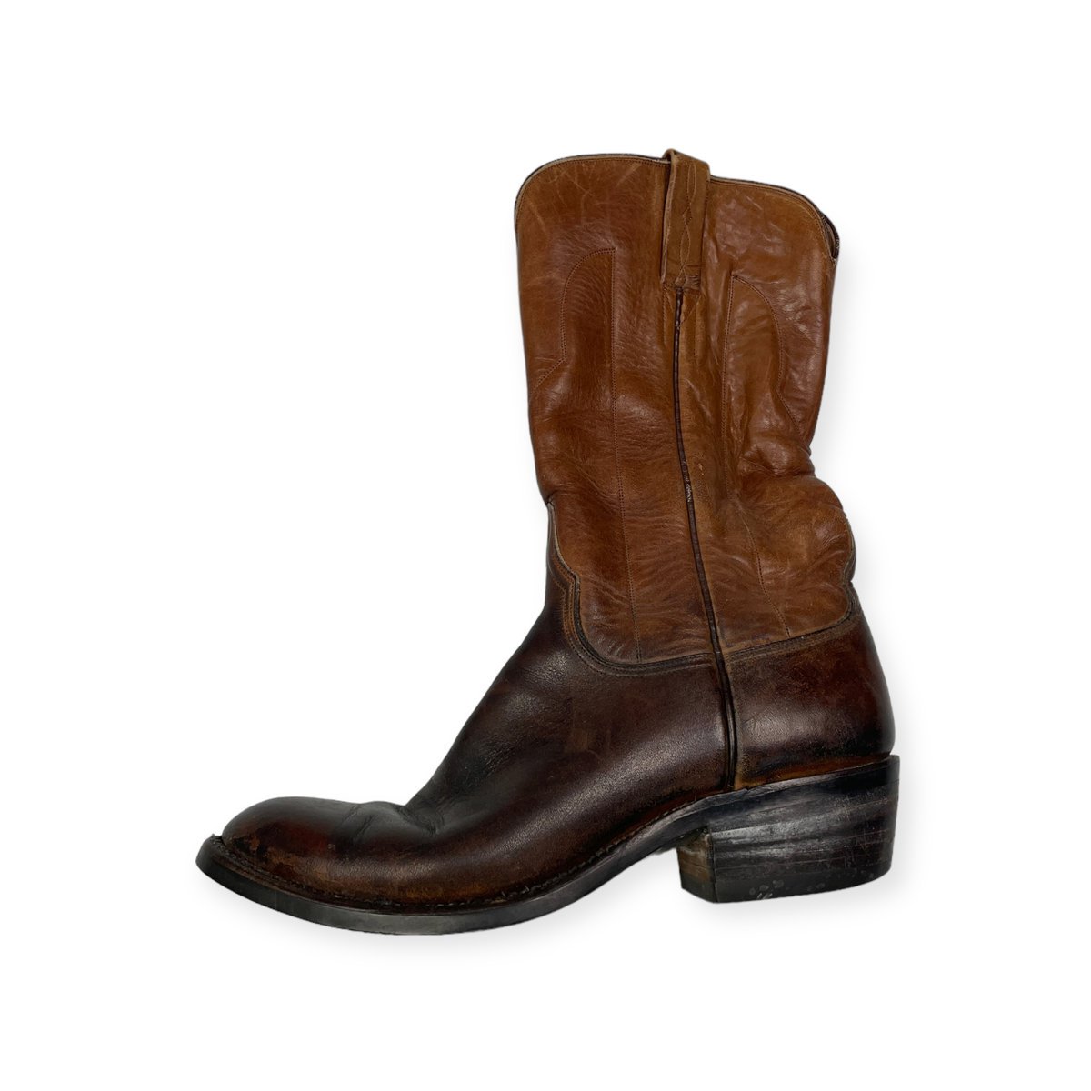 Wsuwane zdobione kowbojki męskie Luchcese 41