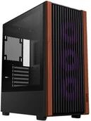 Obudowy komputerowe - 1stCOOL skříň G6 Noble, Mid Tower, ATX, AU, Průhledná Bočnice, Černá - miniaturka - grafika 1