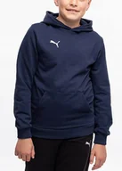 Bluzy dla dziewczynek - PUMA bluza dziecięca z kapturem sportowa hoodie dla dzieci Team Goal r. 128 - miniaturka - grafika 1