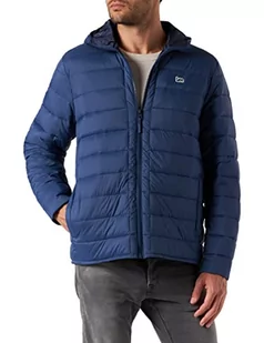 Lee Męska kurtka Light Puffer, morski, XXL - Kurtki męskie - miniaturka - grafika 1