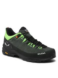 Salewa Trekkingi Alp Trainer 2 M 61402-5331 Zielony - Buty trekkingowe męskie - miniaturka - grafika 1
