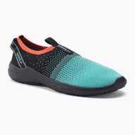 Sprzęt do nurkowania - Buty do wody damskie Speedo Surfknit Pro black/aqua splash - miniaturka - grafika 1