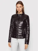 Kurtki damskie - Patrizia Pepe Kurtka puchowa CO0178/A503-K103 Czarny Regular Fit - miniaturka - grafika 1