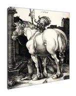 Obrazy i zdjęcia na płótnie - The Large Horse, Albrecht Durer - obraz na płótnie Wymiar do wyboru: 90x120 cm - miniaturka - grafika 1