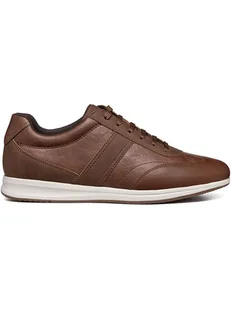 Geox Sneakersy "Avery" w kolorze jasnobrązowym - Trampki męskie - miniaturka - grafika 1