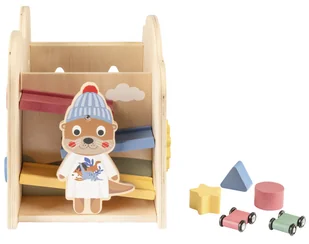 Zabawka drewniana Lupilu 427272 Kostka motoryczna - Zabawki interaktywne dla dzieci - miniaturka - grafika 3