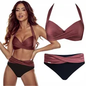 Stroje kąpielowe - Strój kąpielowy dwuczęściowy wysoki stan GABBIANO Jolie W M/S 36C 70C - miniaturka - grafika 1