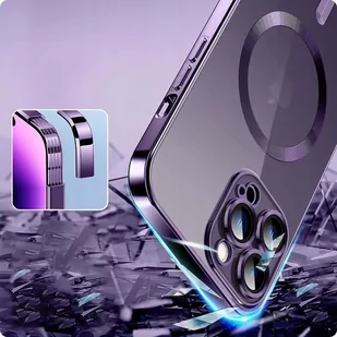 Etui MagShine MagSafe do Apple iPhone 15 Black - Etui i futerały do telefonów - miniaturka - grafika 4