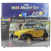 Kolekcjonerskie modele pojazdów - Revell 67095 Model-Set Citroen 2 CV Charleston 1:24 67095 - miniaturka - grafika 1