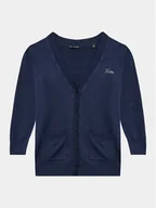Swetry damskie - Guess Kardigan J3YR08 Z17X3 Niebieski Regular Fit - miniaturka - grafika 1