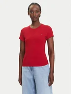 Koszulki i topy damskie - Tommy Jeans Komplet 2 t-shirtów DW0DW21366 Kolorowy Slim Fit - miniaturka - grafika 1