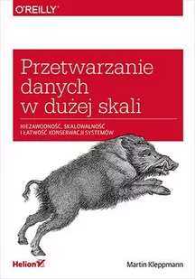 Przetwarzanie danych w dużej skali. Niezawodność, skalowalność i łatwość konserwacji systemów - E-booki - informatyka - miniaturka - grafika 1