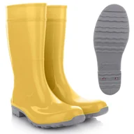 Kalosze damskie - Kalosze damskie MOLTI IL697 żółte 39 - miniaturka - grafika 1
