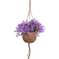 Kwietniki - Home Styling Collection Kwietnik WISZĄCY wiklinowy doniczka osłonka wisząca na roślinę kwiat 35 cm 8719987434150 - miniaturka - grafika 1