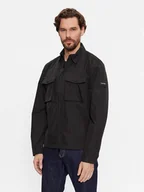 Kurtki męskie - Calvin Klein Kurtka przejściowa Recycled Light Shirt Jacket K10K107136 Czarny Regular Fit - miniaturka - grafika 1