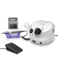 Frezarki do paznokci - Silcare, Frezarka DM-202 Biała Moc 30W + Frezy - miniaturka - grafika 1